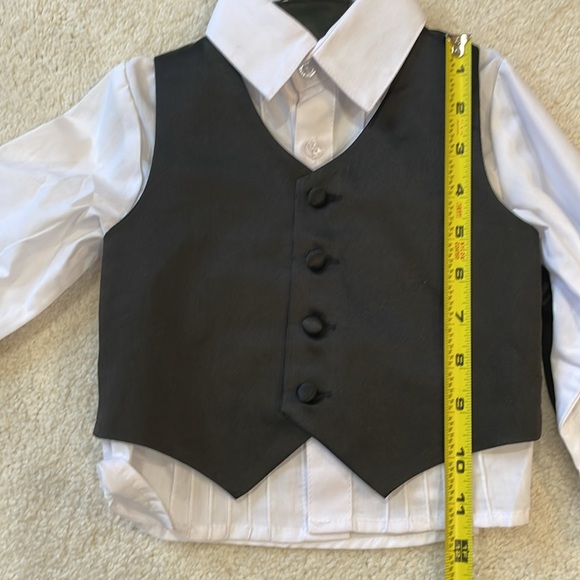 5 Piece Toddler Black Suit - Picture 16 of 16
